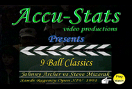 Dave Bollman vs. Earl Strickland* (DVD) | 1990 Lexington All-Star Open