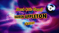 Darren Appleton vs. Alex Pagulayan ( Playoff) (DVD) | 2012 8-Ball Invitational