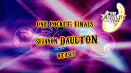 Shannon Daulton vs. Efren Reyes* (Finals) (DVD) | 2014 Derby City One Pocket