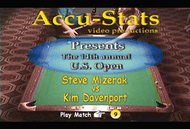 Kim Davenport vs. Steve Mizerak* (DVD) | 1989 U.S. Open