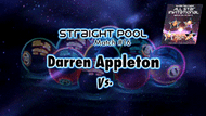 Darren Appleton vs. Thorsten Hohmann* (DVD) | 2014 All-Stars Straight Pool