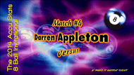 Darren Appleton vs. Alex Pagulayan  (DVD) | 2014 8-Ball Invitational