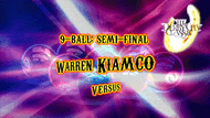 Warren Kiamco vs. Jeremy Sossei  (Semi's) (DVD) | 2015 Derby City 9-Ball