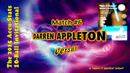 Darren Appleton vs. Jayson Shaw* (DVD) | 2015 "Make It Happen" 10-Ball