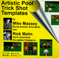 Artistic Pool Trick Shot Templates New!