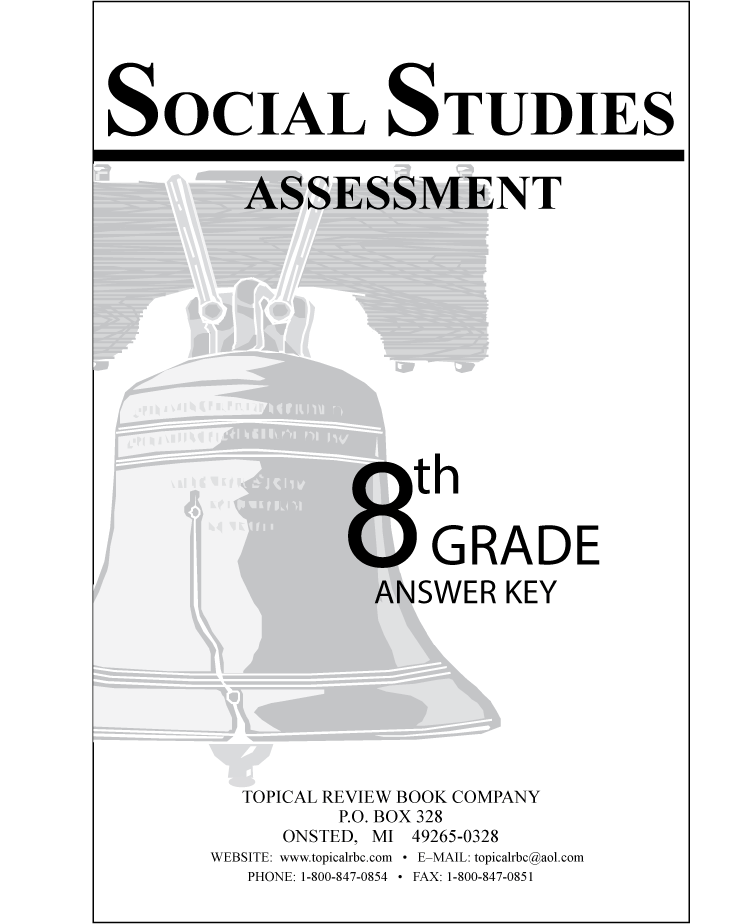 8th Grade Social Studies Answer Key 2022