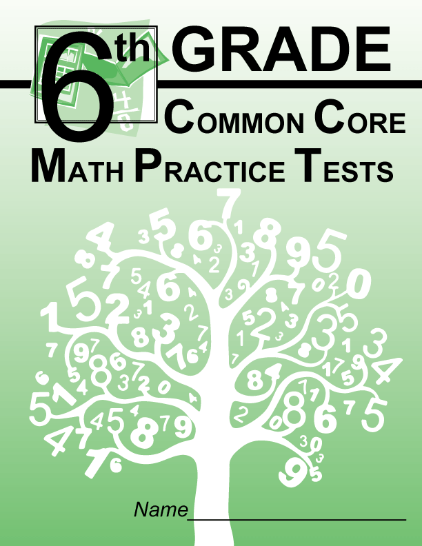 6th Grade Math Common Core Practice Tests For Sale Topical Review Book Company Little Green