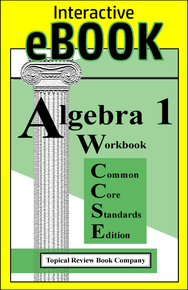 Algebra 1 Common Core eBook