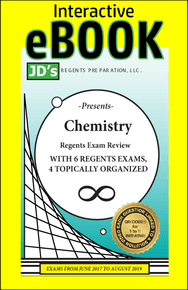 JD's Regents Preparation CHEMISTRY Regents Exam Review eBOOK