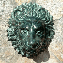 Lion Head Wall Fountain