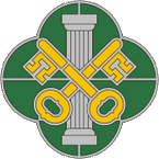 STICKER US ARMY UNIT 93RD POLICE BATTALION