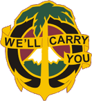 STICKER US ARMY UNIT 39TH TRANSPORT BATTALION