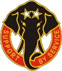 STICKER US ARMY UNIT 36TH TRANSPORT BATTALION