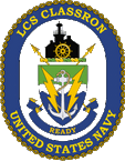STICKER U.S. Navy LCS Classron Littoral Combat Ship Emblem Crest