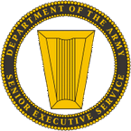 STICKER U.S. Department of the Army Seal of the Senior Executive Service