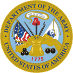 STICKER U.S. Department of the Army Seal