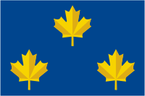 Canadian Navy Semi-Official Vice Admiral Flag STICKER