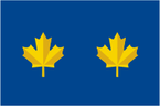 Canadian Navy Semi-Official Rear Admiral Flag STICKER