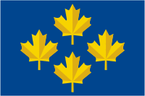 Canadian Navy Semi-Official Admiral flag STICKER