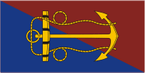 Canadian Navy Naval Board Flag STICKER