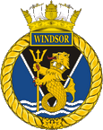 Canadian Navy HMCS Windsor (SSK 877) Submarine Badge STICKER