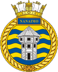 Canadian Navy HMCS Nanaimo (MM 702) Patrol Vessel Badge Sticker