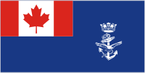 Canadian Navy Auxiliary Jack Sticker