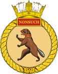 Canadian Naval Reserve HMCS Nonsuch (Canada) Badge Sticker