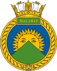 Canadian Naval Reserve HMCS Malahat (Canada) Badge Sticker