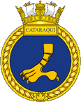 Canadian Naval Reserve HMCS Cataraqui Badge Sticker