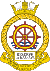 Canadian Naval Reserve (NAVRES) badge Sticker