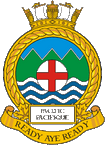 Canadian Maritime Forces Pacific Badge Sticker