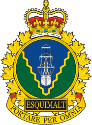 Canadian Forces Naval Base Esquimalt Badge Sticker - M.C. Graphic Decals