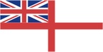 United Kingdom White (Naval) Ensign Sticker