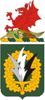 US ARMY 6th Psychological Operations Battalion (6th PSYOP) Coat of Arms