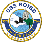STICKER USN US NAVY SSN 764 USS Boise