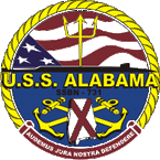 STICKER USN US NAVY SSBN 731 USS Alabama