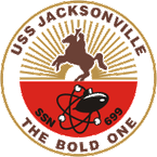 STICKER USN US NAVY SSN 699 USS Jacksonville