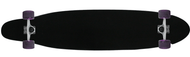 Moose Kicktail 9" x 43" Longboard Dipped Black Complete