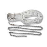 Lewmar Anchor Rode 215 - 15 of 1\/4" Chain  200 of 1\/2" Rope w\/Shackle