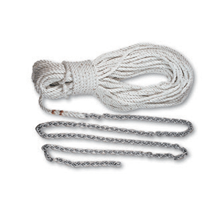 Lewmar Anchor Rode 215 - 15 of 1\/4" Chain  200 of 1\/2" Rope w\/Shackle