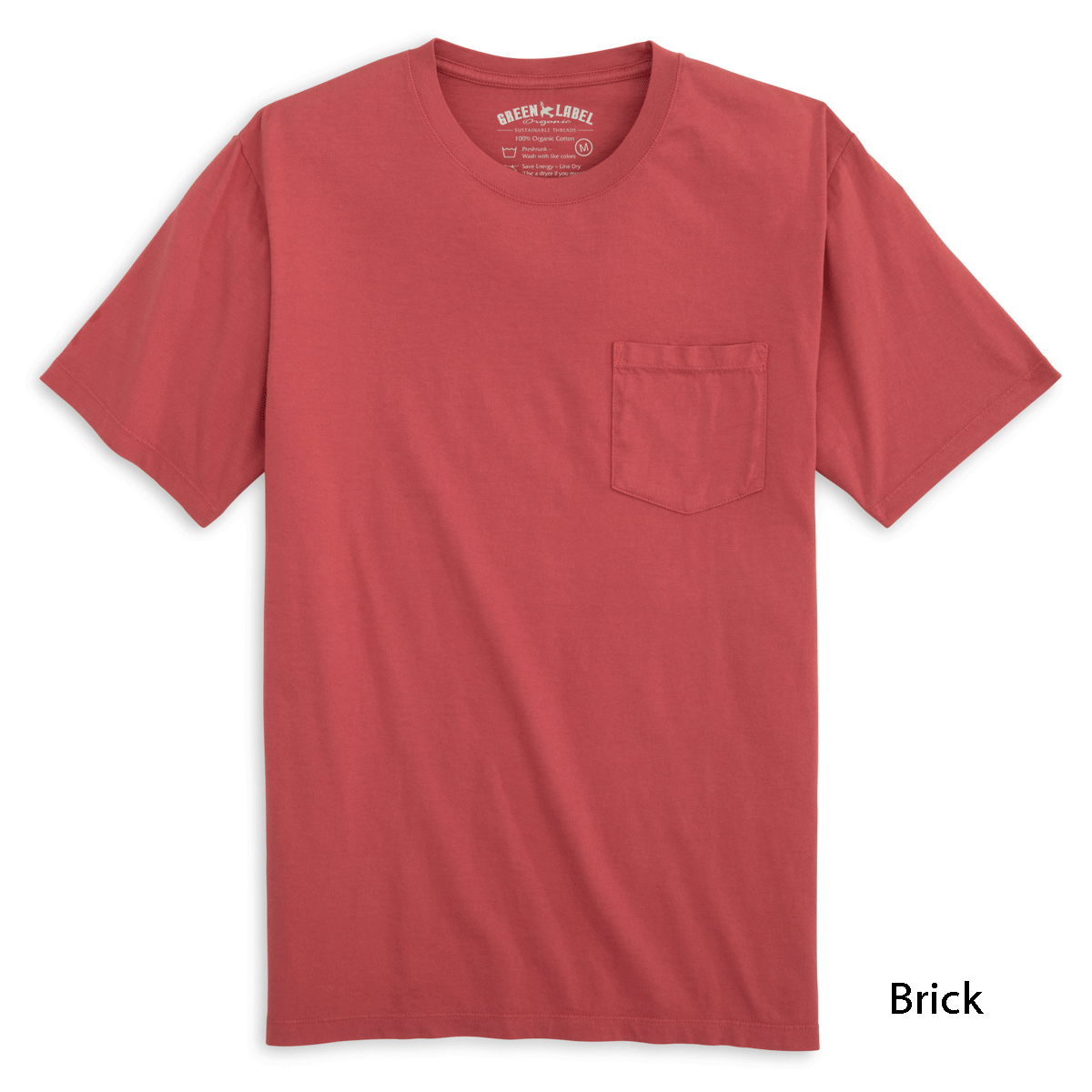 Men\'s Solid Organic Short Sleeve T-Shirts