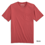 Organic Ringspun Solid Tees - Brick