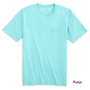 Men's Made in America Organic Ringspun Solid XXL Tees - Aqua