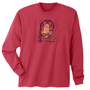 Big Karma Men's Long Seeve T-Shirt Brick
