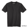 Men's Super Soft Organic Ringspun Solid XXL T-Shirts - Soft Black