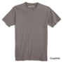 Organic Ringspun Solid XXL Tees - Graphite