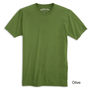 Organic Ringspun Solid XXL Tees - Olive