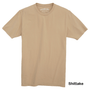 Organic Ringspun Solid XXL Tees - Shittake