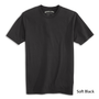 Organic Ringspun Solid Tees - Soft Black